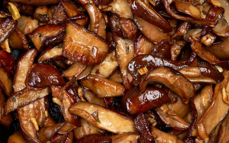 Sauteed mushrooms