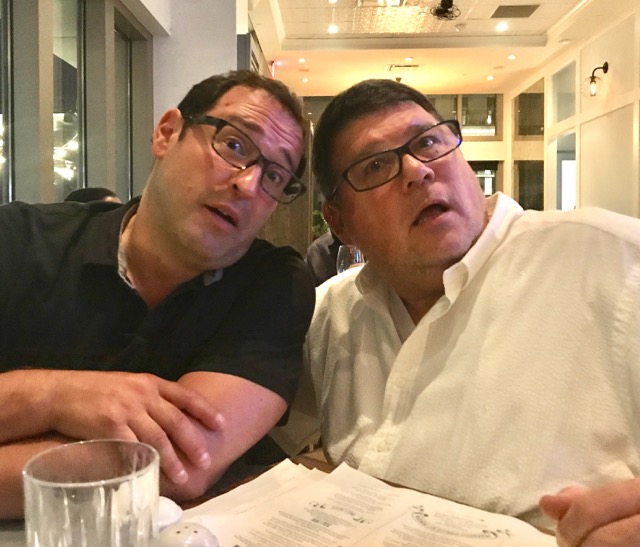 Chef Alexis Hernandez and Jeb