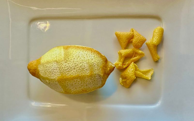 What started as a guilty salad became something real: goat cheese, stale bread, a lemon stripped for martinis—and dinner that asked nothing more of me. Here's why it mattered.