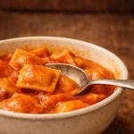 Bowl of Chef Boyardee Ravioli