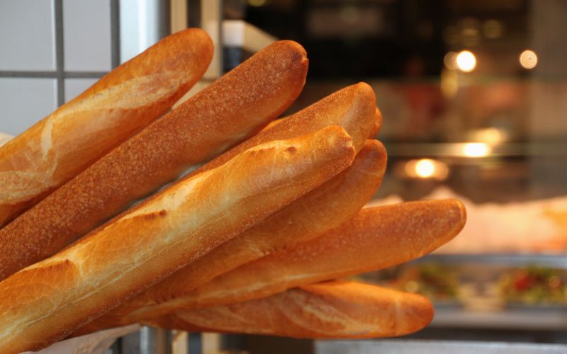 A Baguette ready for Chef Alexis Hernandez to transform it into a Jambon-Beurre.