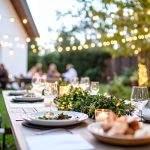 Entertaining outside