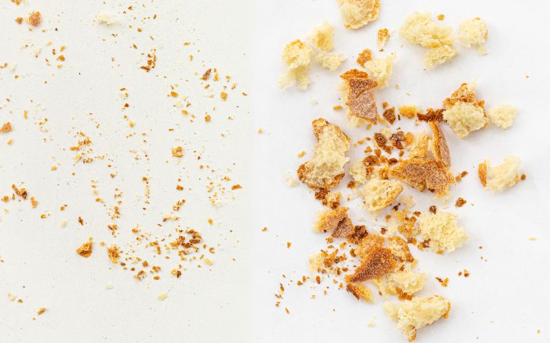 Toasted bread crumbs