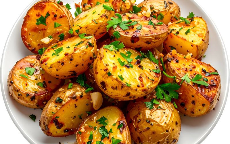 Rosted potatoes